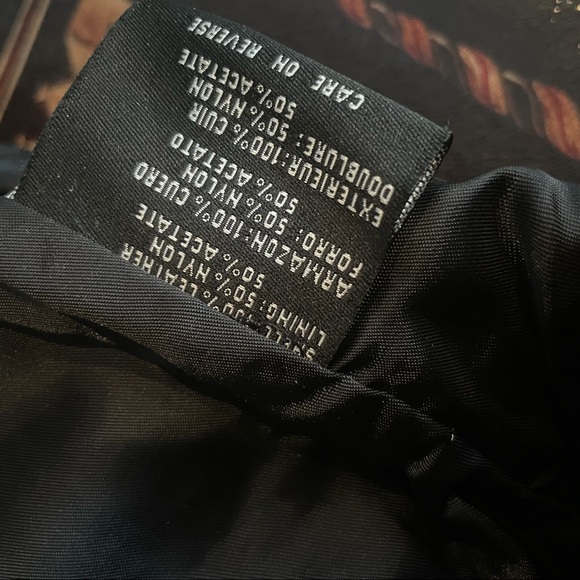 Siena studio women’s black leather zippered vest size small - Picture 10 of 10